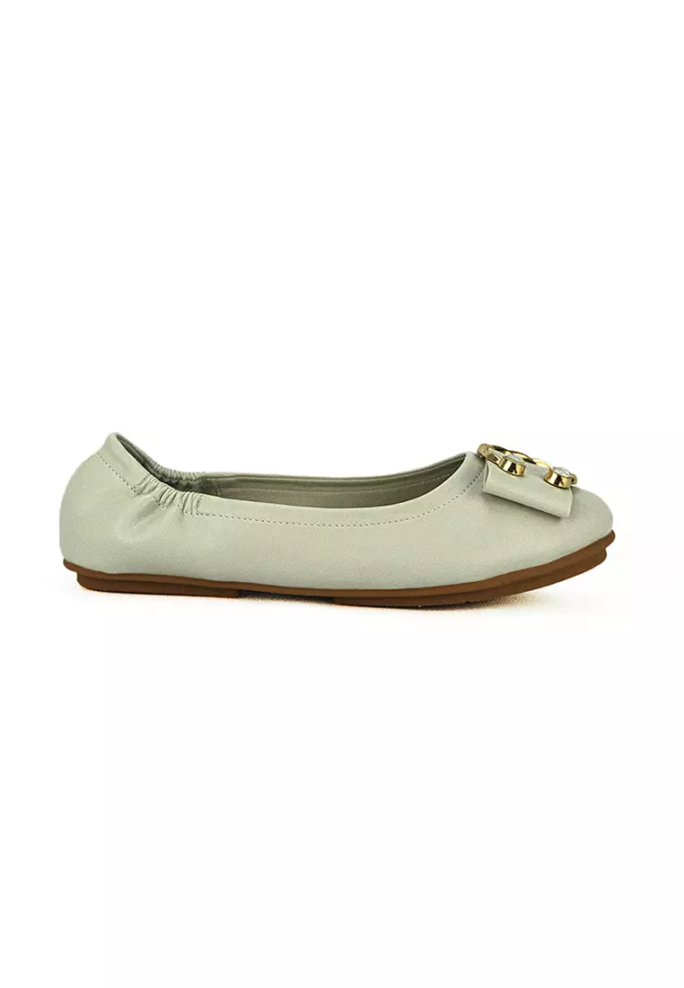 Discount on Mario D' boro Runway  shoes - SKU: Women's Ballet Flats LW 23835 Bone
