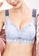 ZITIQUE blue Women's Breathable Front Buckle Non-wired Breast Feeding Bra - Blue AAB9DUS4D99183GS_2