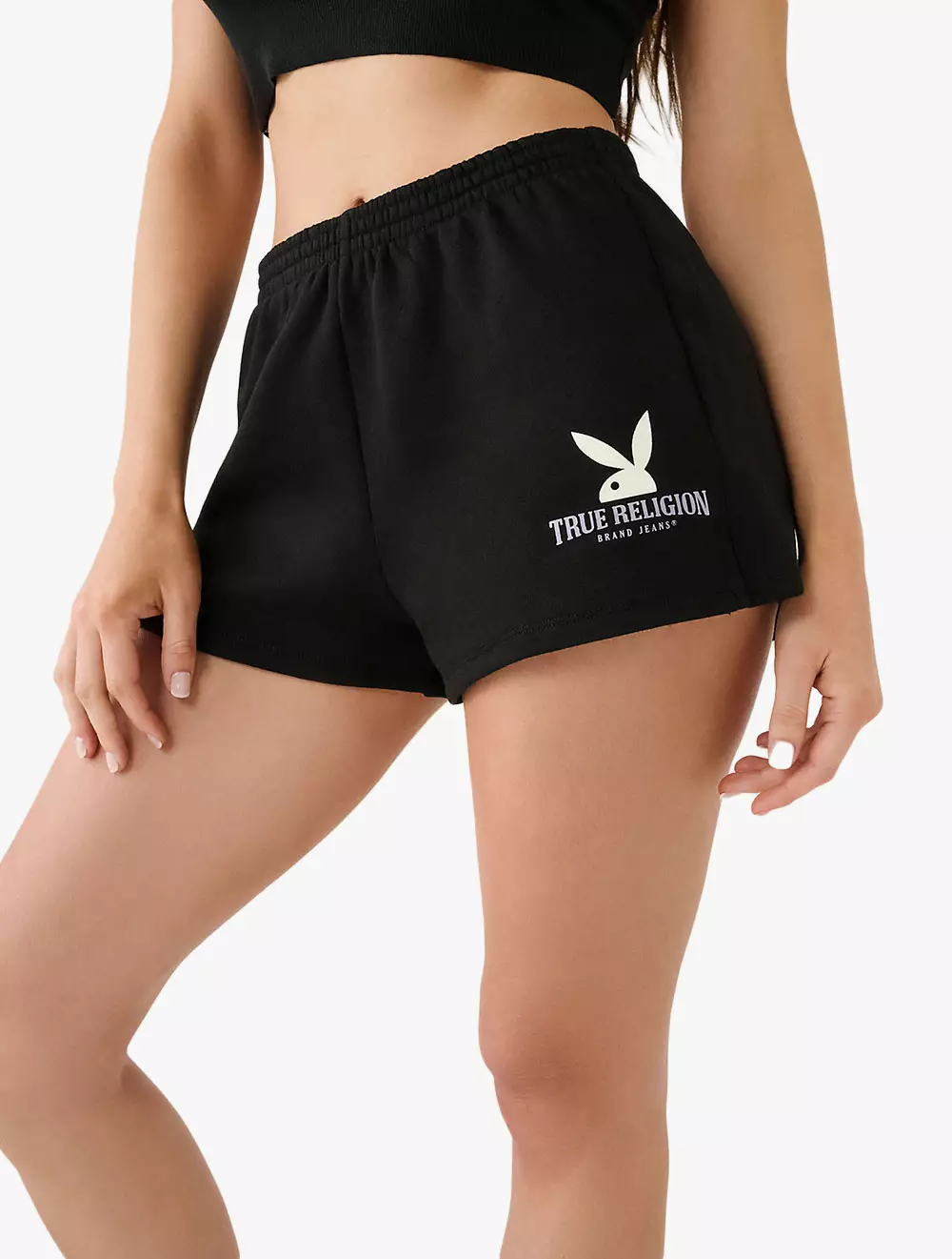 True religion sweat shorts hot sale