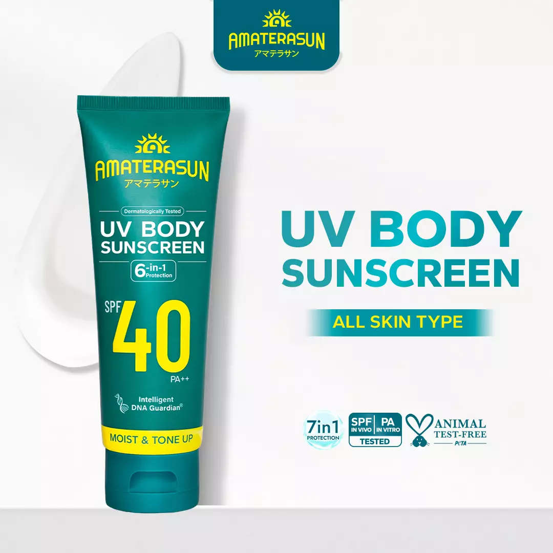 AMATERASUN [REAL SPF Certified] UV Body Sunscreen SPF 40 PA++