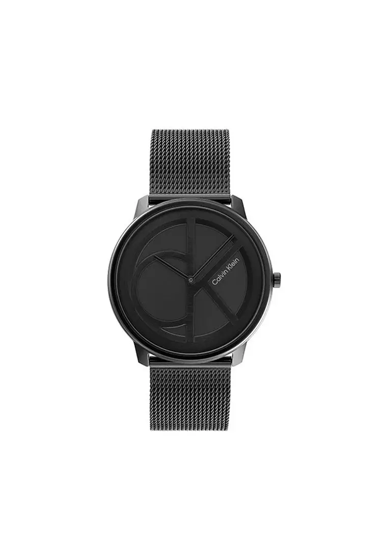 Ck minimal discount watch black