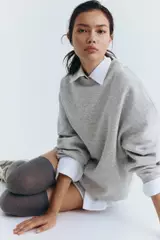 Grey Melange Dusty Light
