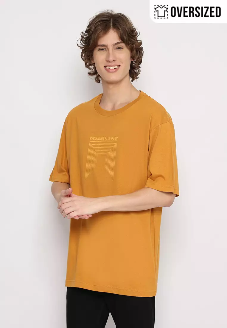 RBJ T-Shirt Cotton Oversized Pria 2079131711