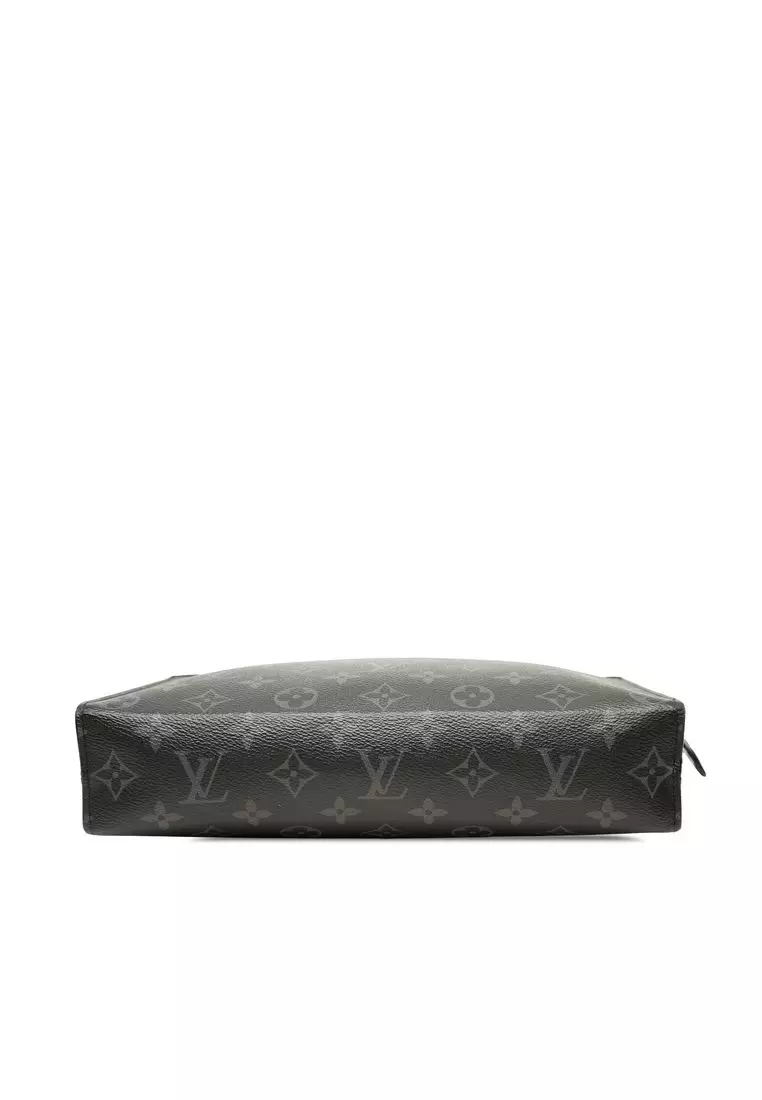 Pre-Loved Louis Vuitton Monogram Eclipse Pochette Voyage Mm