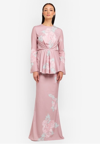 Naya Kurung Modern from NH by NURITA HARITH in Pink