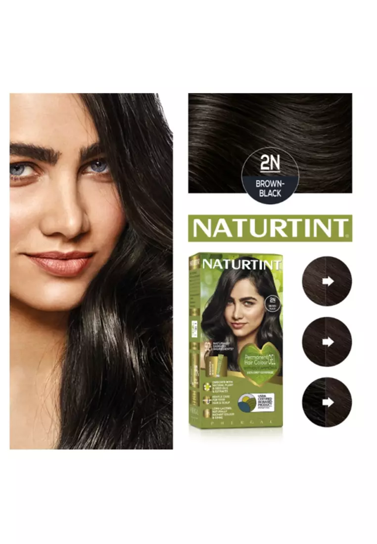 Naturtint Multicare 2N Brown Black 165ml [NTN2N]