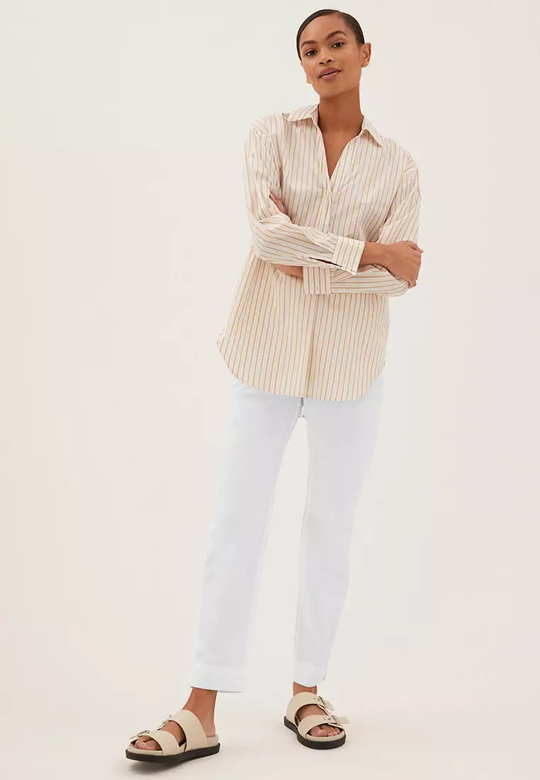 Cotton Rich Tapered Chinos