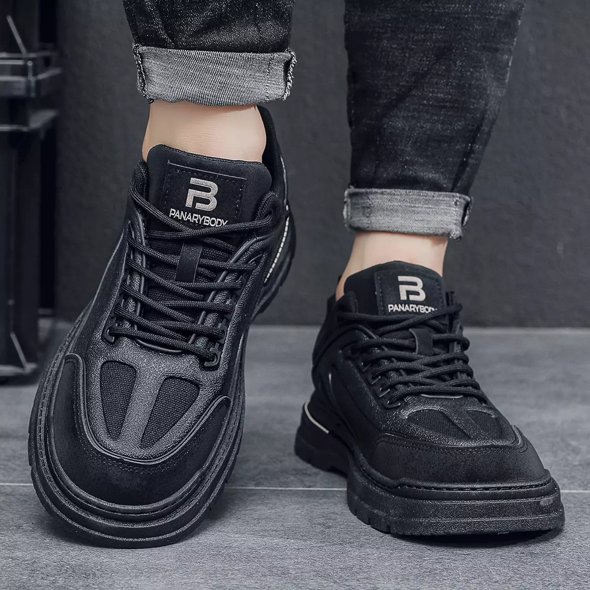 Sneakers Pria Casual Modis Kekinian Sepatu Cowok Sport QN2109