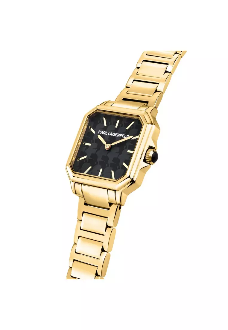 Buy Karl Lagerfeld 【2 Years Warranty】KARL LAGERFELD 33mm Women's Gold ...
