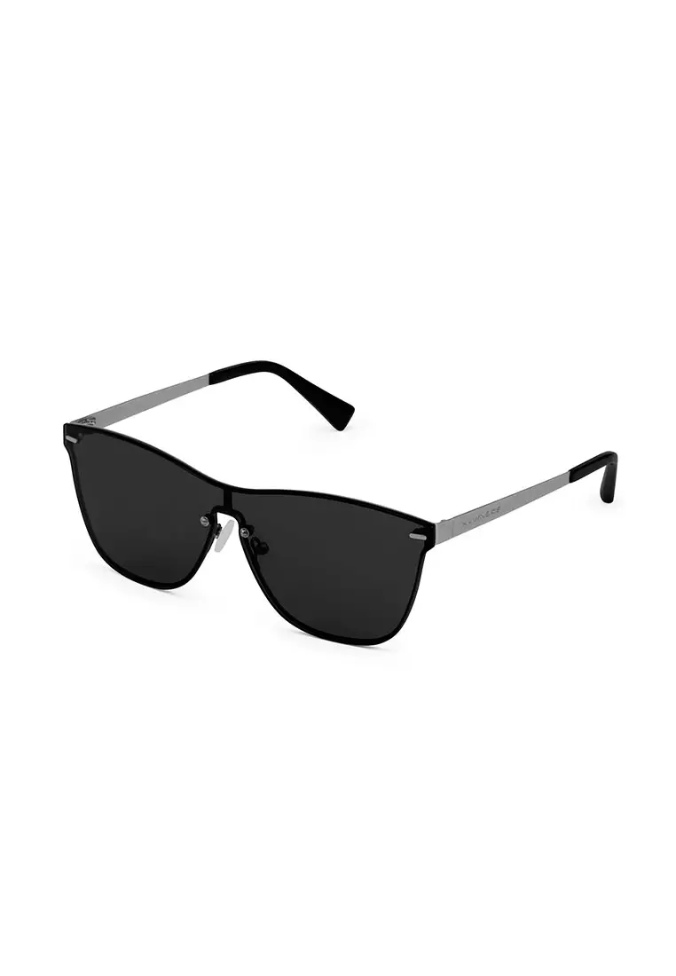 HAWKERS Gun Metal Dark ONE VENM METAL Sunglasses for Men and Women. Official Product Designed in Spain