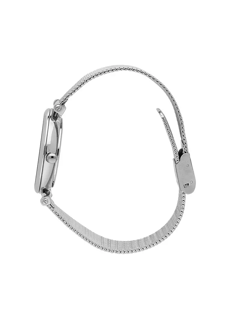 [Sustainable Watch] Oui & Me Etoile 33mm Silver Ladies Quartz Watch ME010296