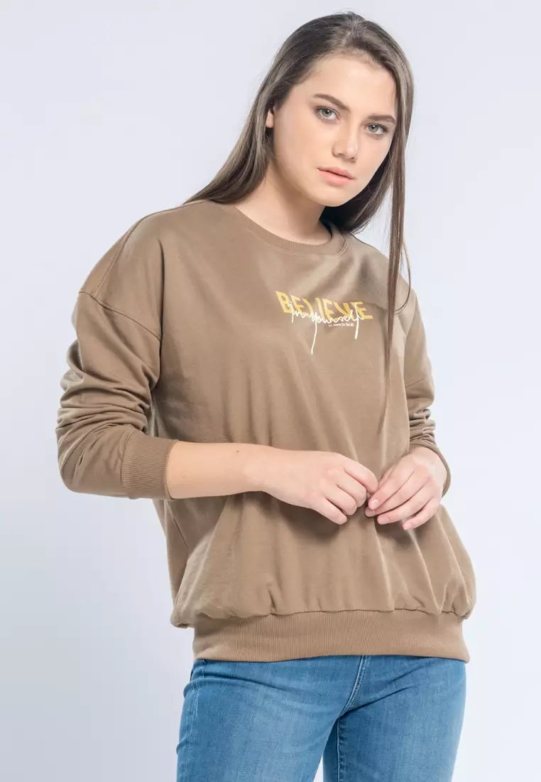 C2 Oudian Brown Sweater