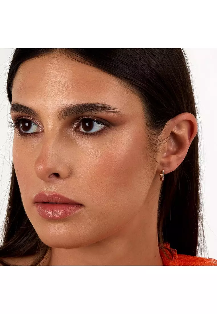 LA PETITE STORY Pink Circle WOMAN EARRINGS LPS01AWV36