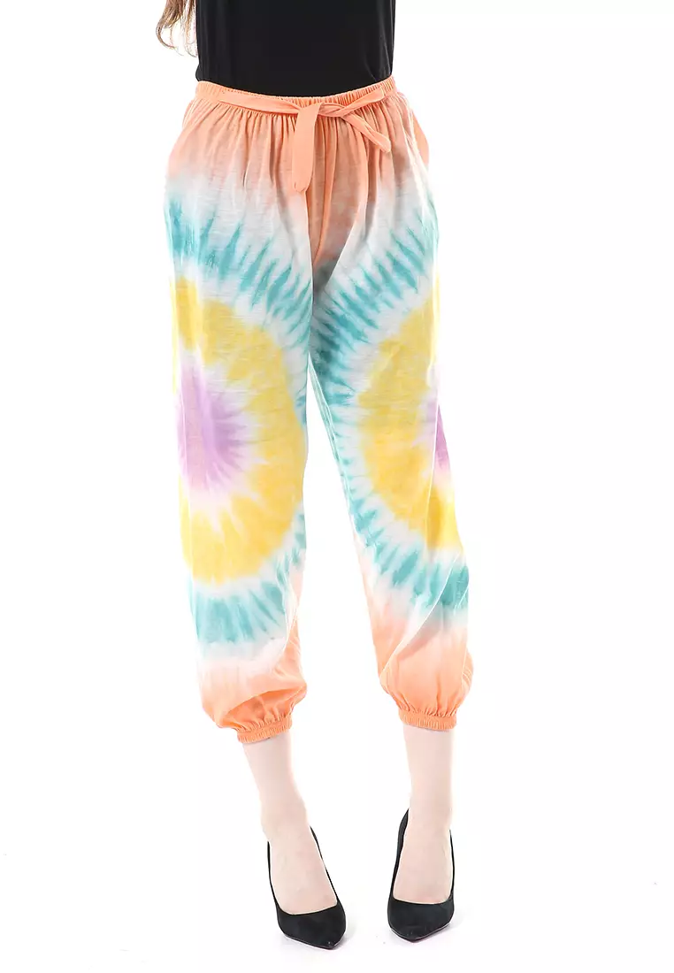 Airani Joger Aladin Bawahan Wanita Relaxed Fit Premium Quality - C Oren