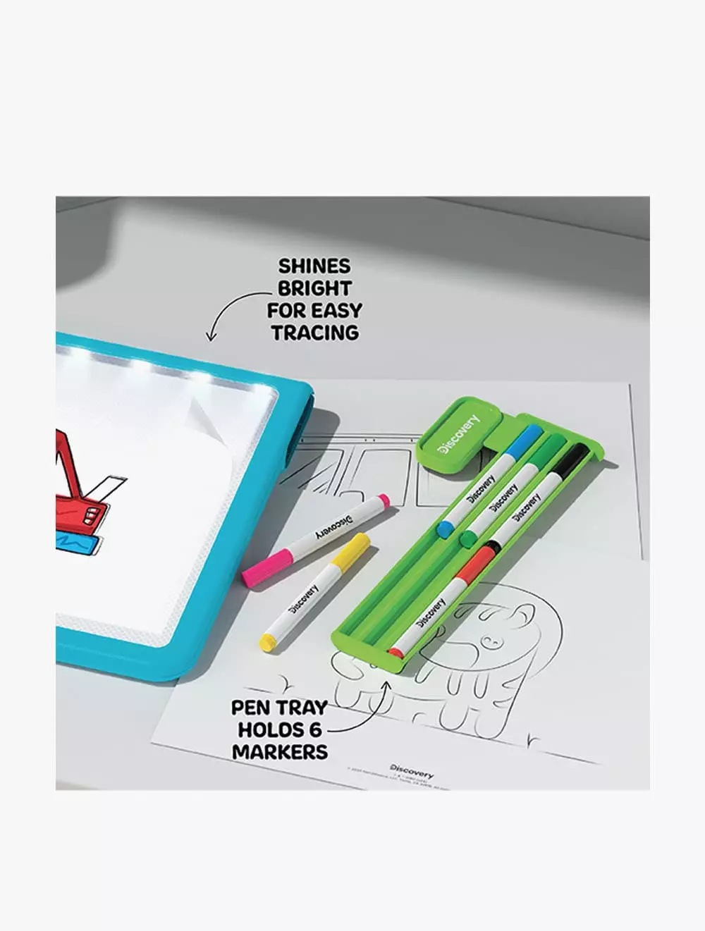 Discovery Toy Kids Tracing Tablet Light Designer - DCT1306020800