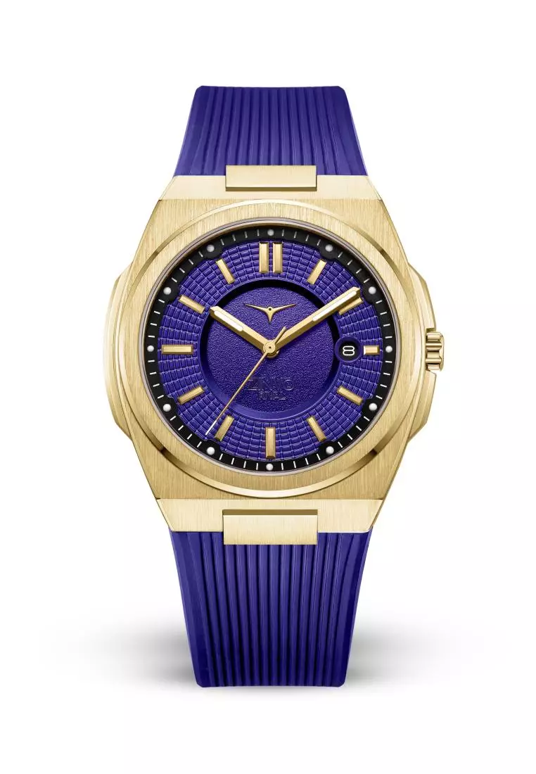 Jam Tangan Pria Analog Zinvo Rival Volt + Free Premium Rubber Strap