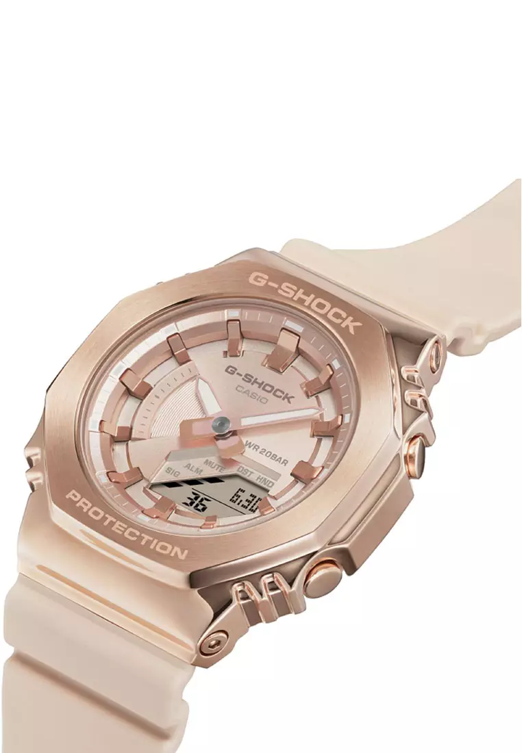 G-shock Women Digital Analog Watch GM-S2100PG-4A
