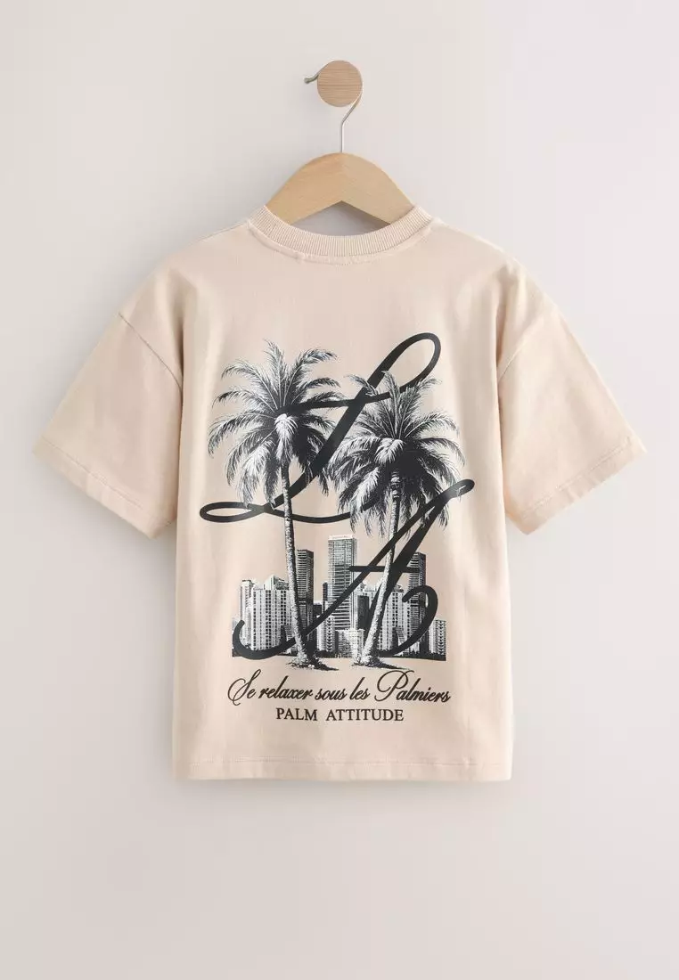 Relaxed Fit Short Sleeve Graphic T-Shirt