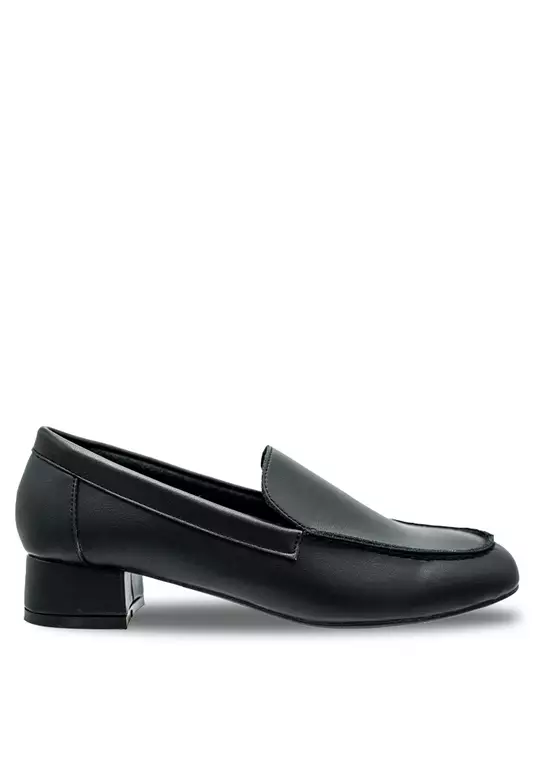 Women Slip On Faux Leather Loafers