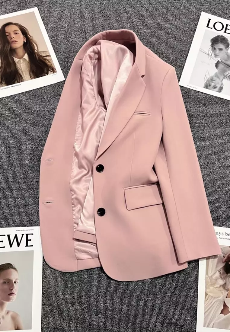 2025 Autumn Korean Style New Loose Straight Jacket CA25102418PI