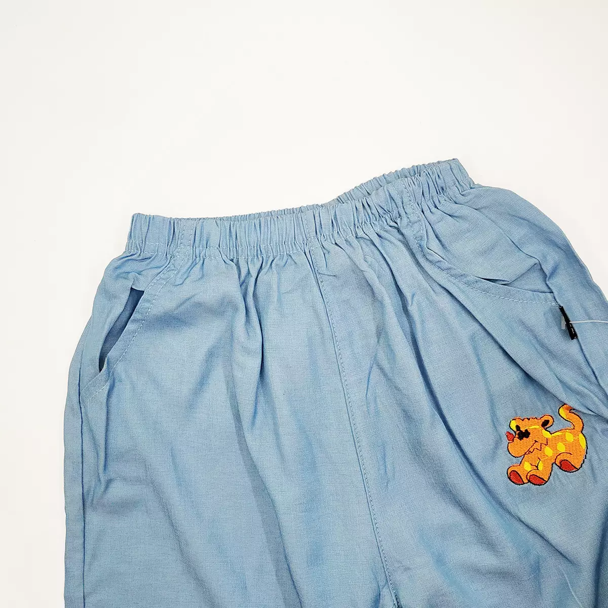 Wakakids Celana Panjang Jogger Pants Anak Laki Laki dan Perempuan Katun Adem Bordir Motif Tiger 062 Venrc