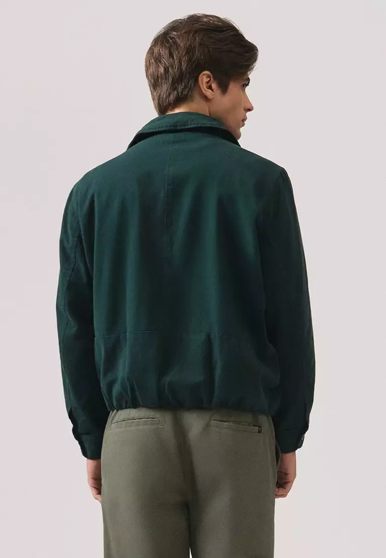 Twill Harrington Jacket