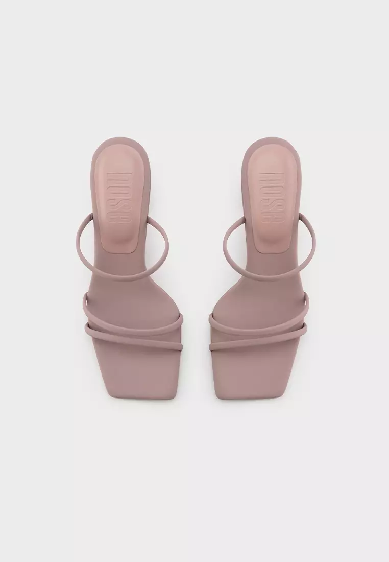 CLOUDFOAM STRAPPY BLOCK HEEL SLIDE
