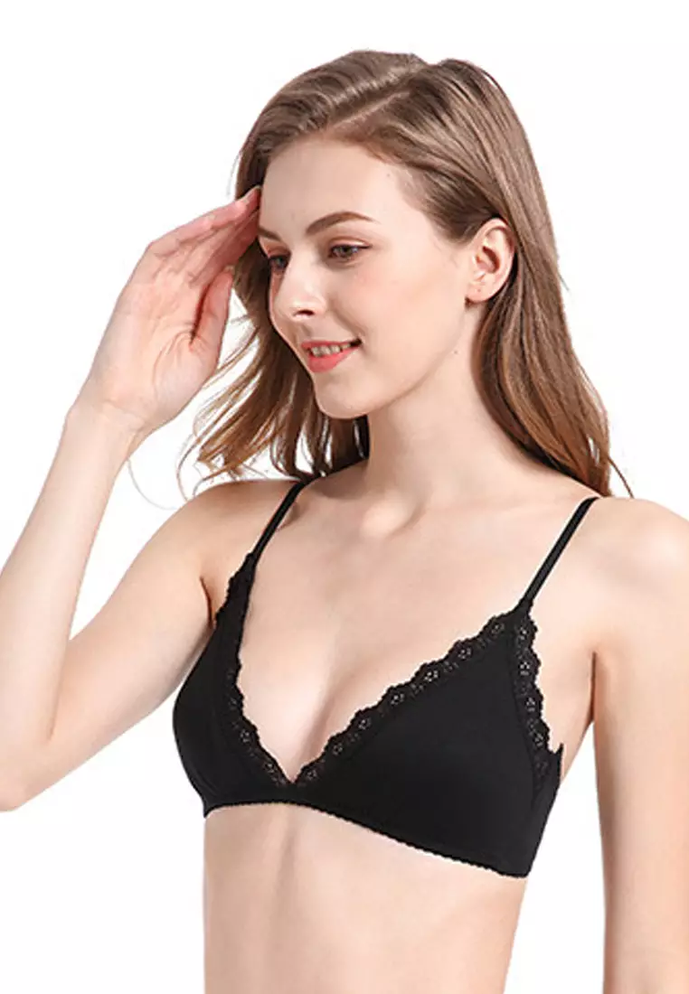 Buy ZITIQUE Sexy Lace Adjustable Bra-Black in Black 2024 Online