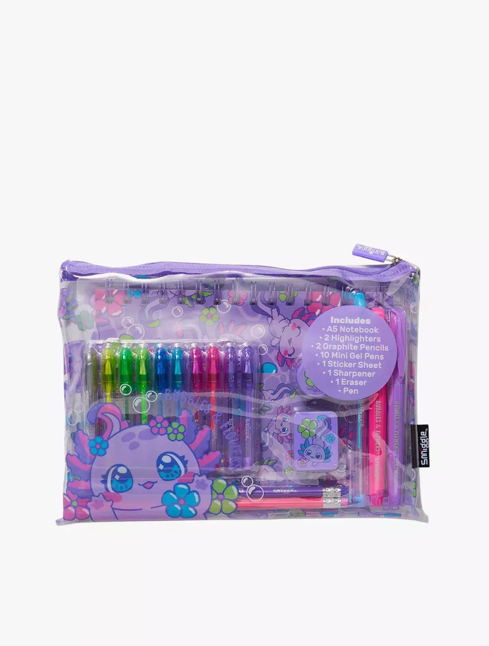 Smiggle Realm A5 Essentials Stationery Gift Pack - IGL482549LIL