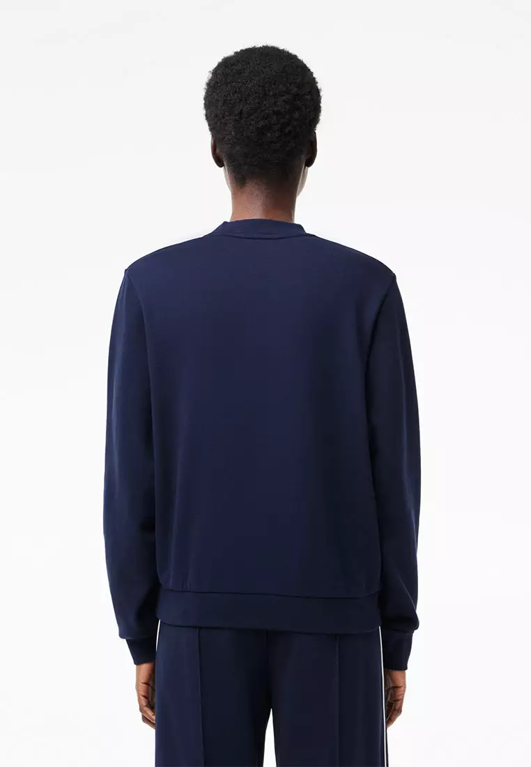 Women's Lacoste Color-block Unbrushed Fleece Sweatshirt