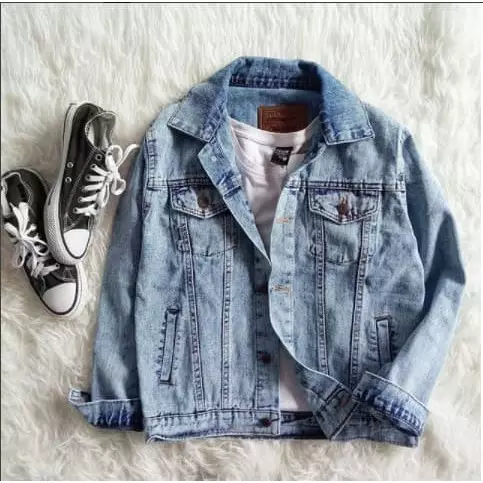 Jaket levis oversize store
