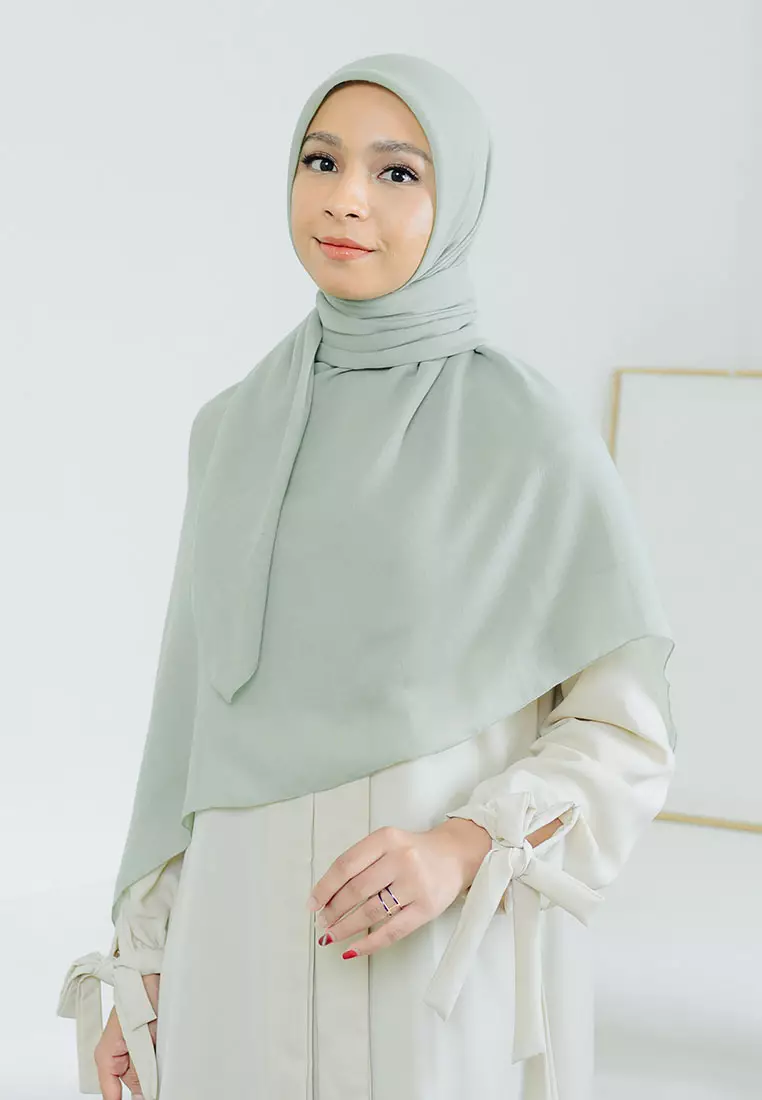 Mima Square Syari Green Pastel