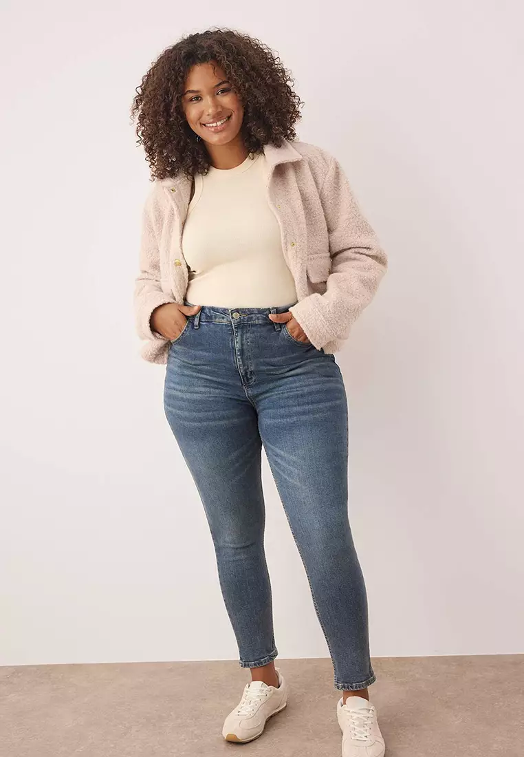 Plus Size Stretchy Skinny Jeans