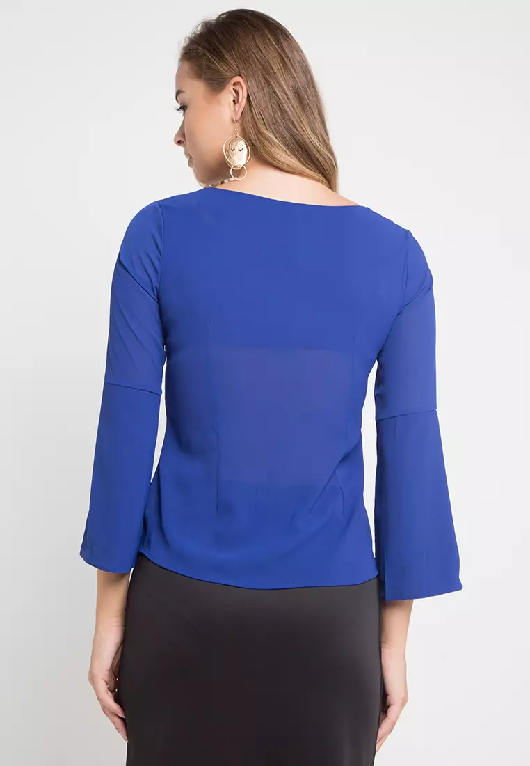 Wrinkle Feminine Blouse