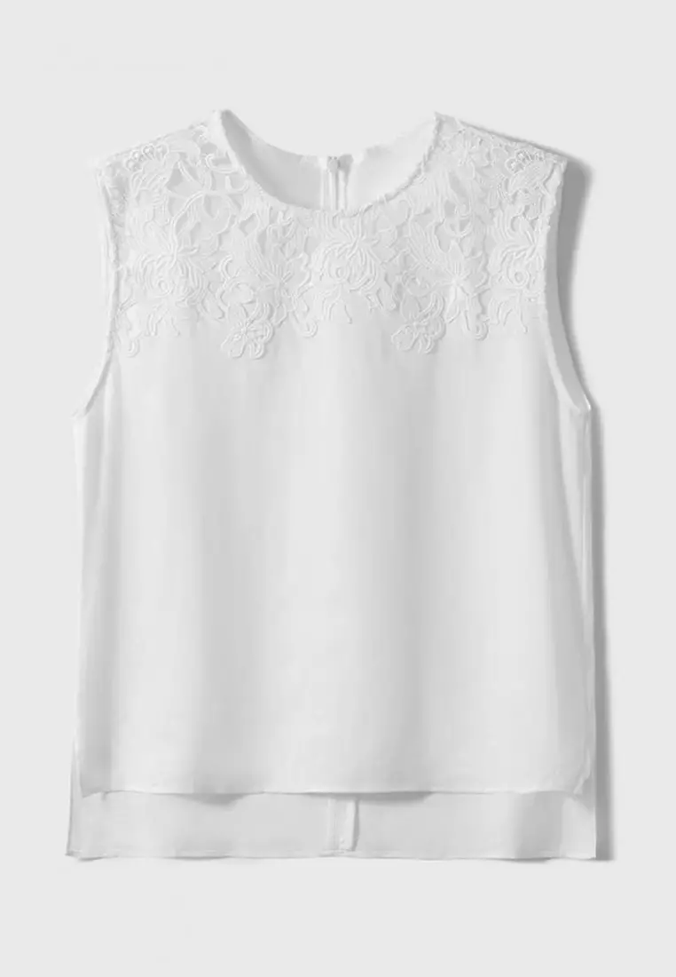 2025夏季新款透氣寬鬆白色上衣CA25060302W