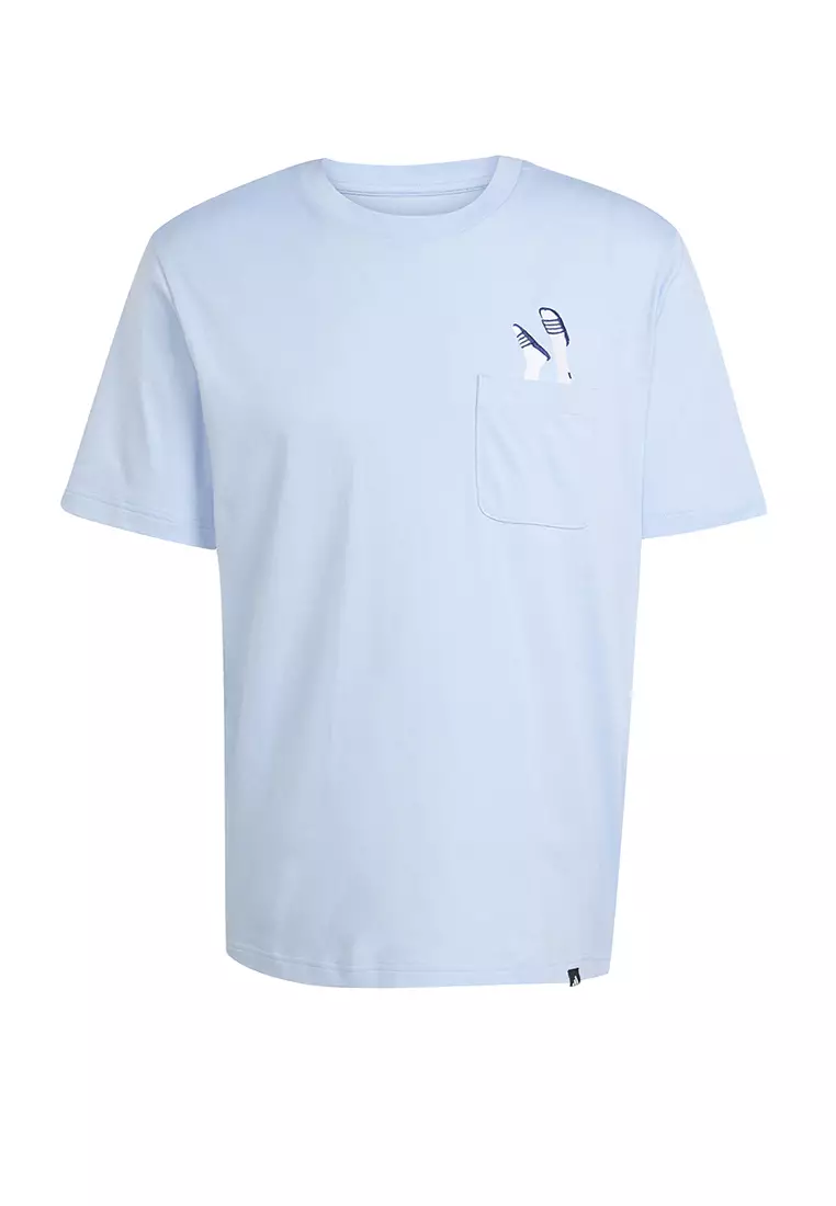 Lounge Slides Graphic Pocket T-Shirt