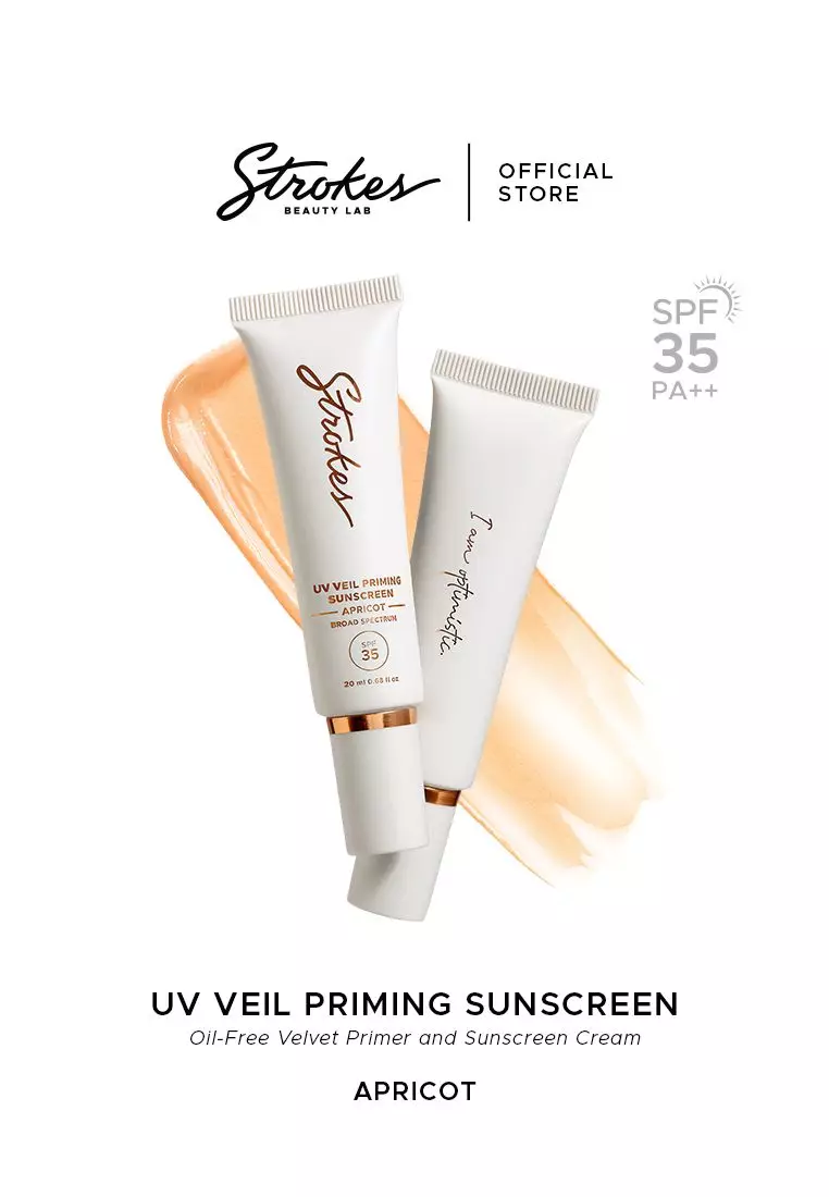 Discount on Strokes  shoes - SKU: Strokes UV Veil Priming Sunscreen in Apricot