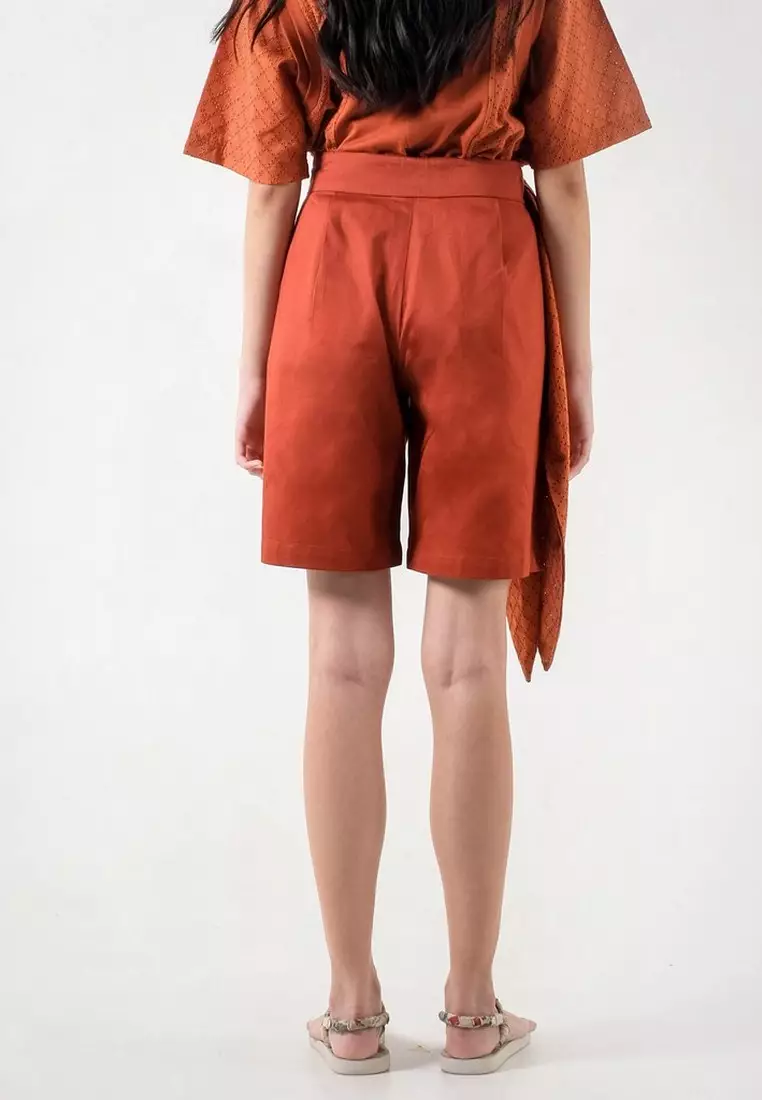 3Second x Danjyo Hiyoji Coral Reef Shorts Orange 160423