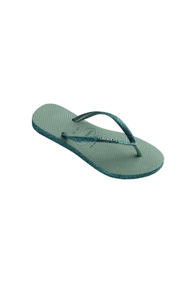 Women Slim Sparkle II Flip Flops - Clay