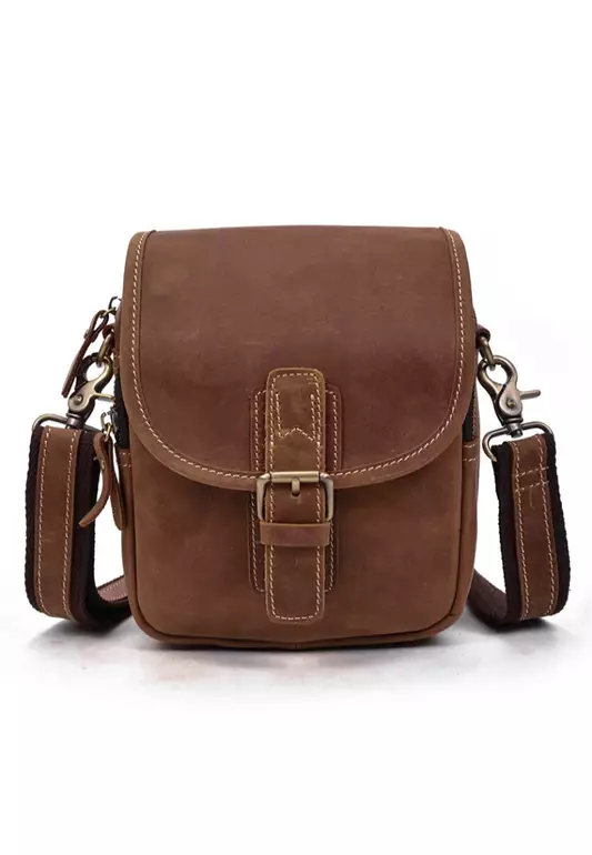 Brand New Full-grain Leather Shoulder Bag