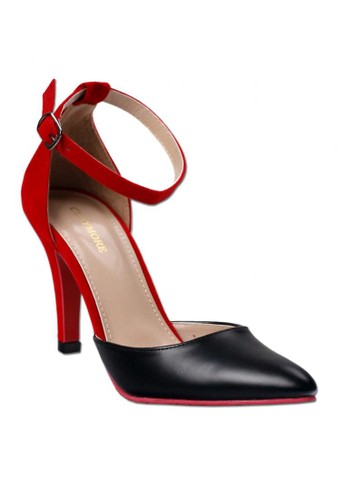 Claymore High Heels 017 MZ - Black Red