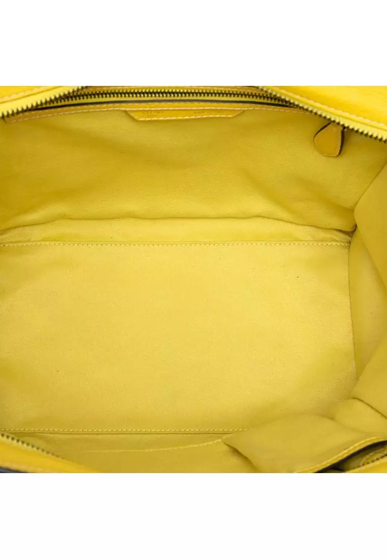 Pre-Loved Celine Mini Calfskin Luggage Tote