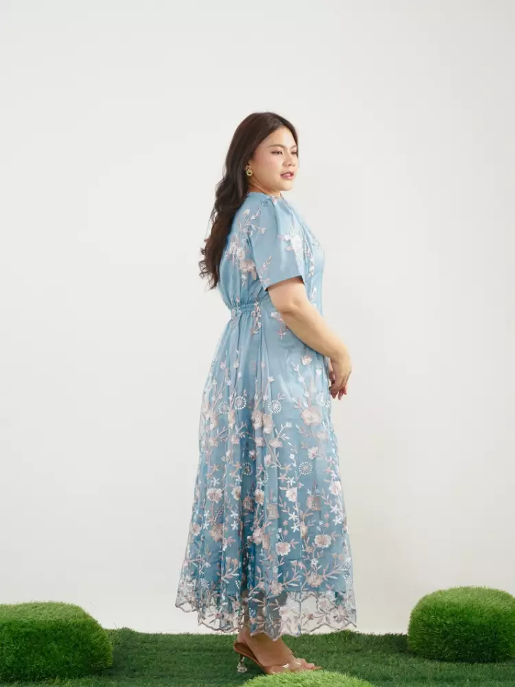 xtramiles Ladies dress sylvienne dress caruluen blue