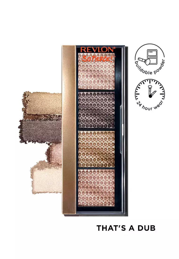 Discount on Revlon  shoes - SKU: So Fierce Prismatic Eyeshadow Palette (That's A Dub)