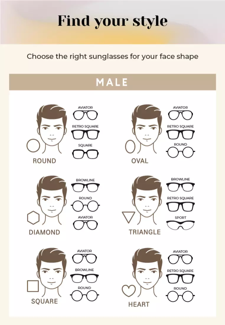 Men's Irregular Frame Grey Metal Clip on Sunglasses - HC7179