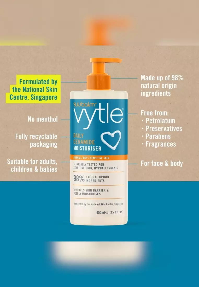 Daily Ceramide Moisturiser 450ML