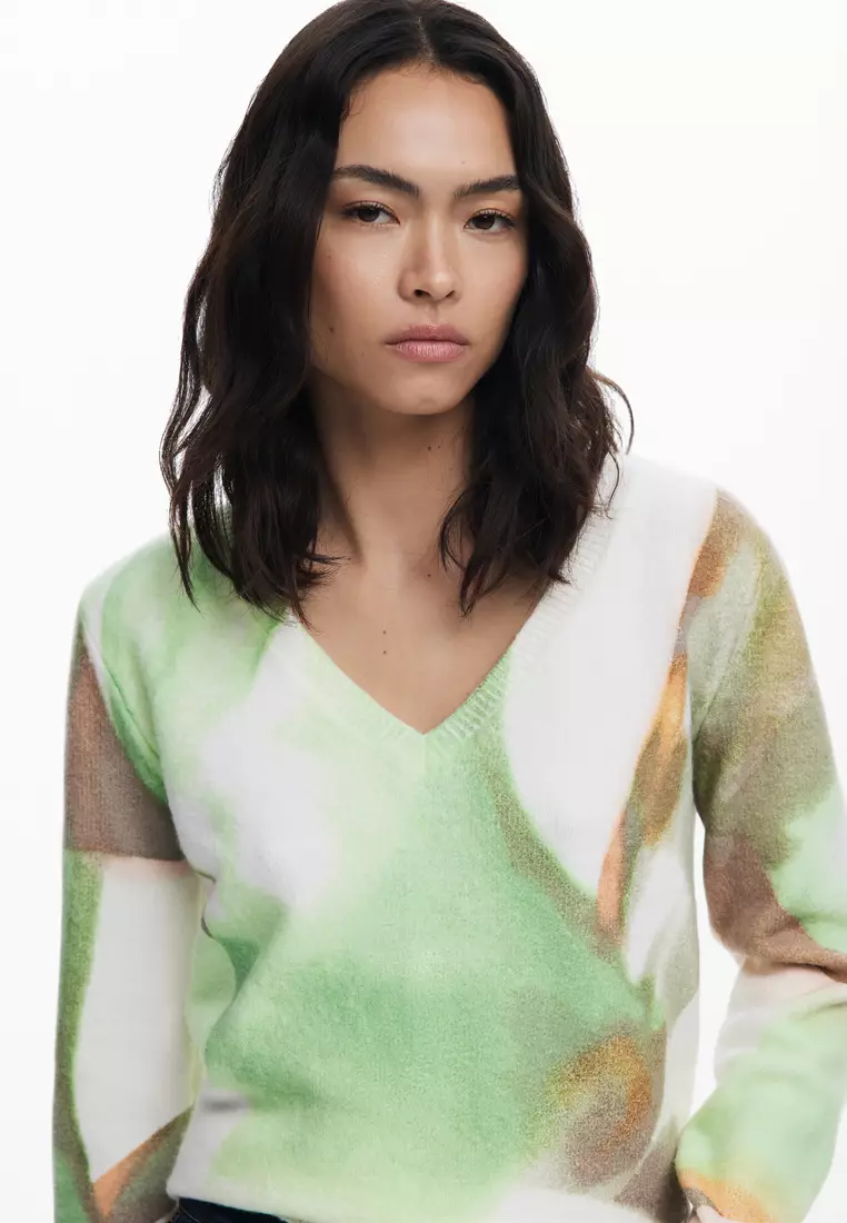 Soft V-neck sweater