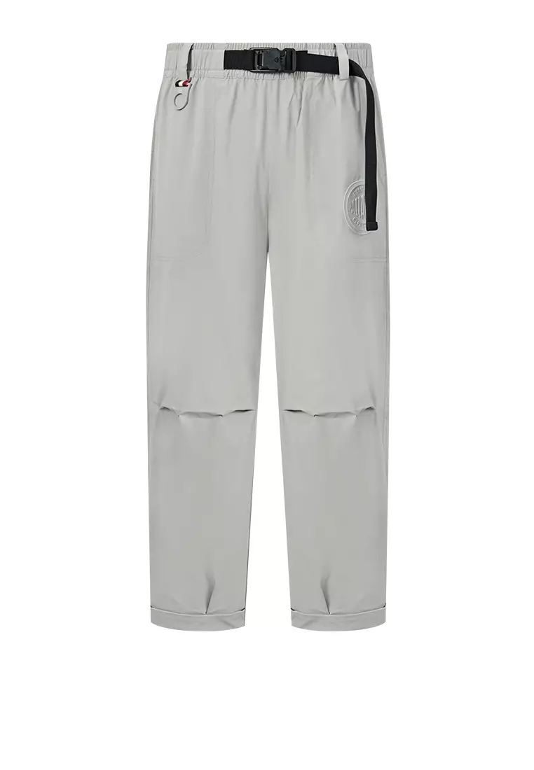 MEN'S PALLADIUM LOGO LOOSE FIT BELTED PANTS