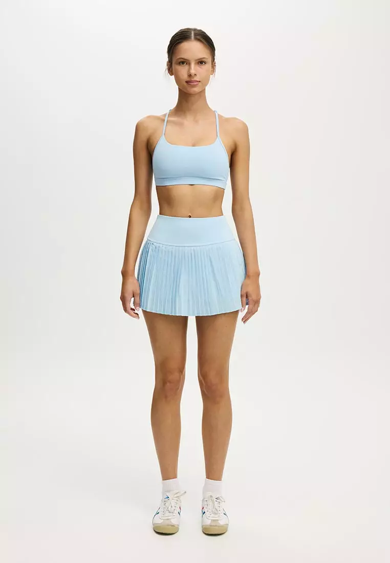 Shaped Pleated Skirt