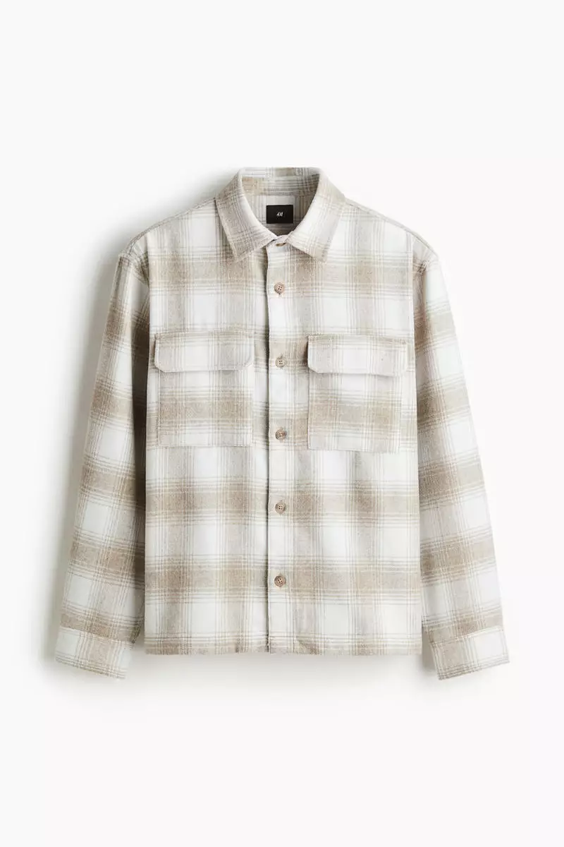 Regular Fit Flannel overshirt